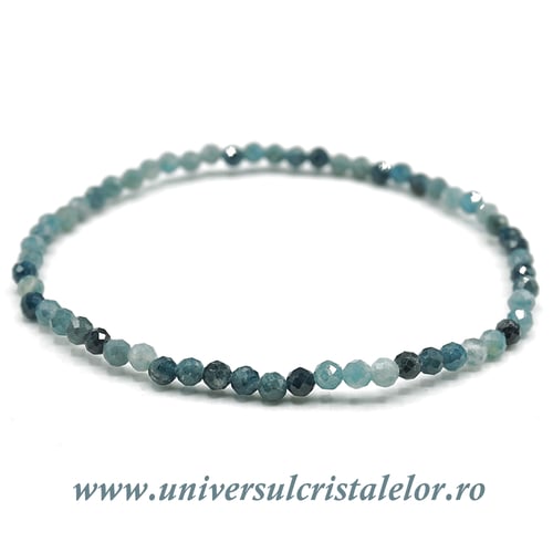 Bratara turmalina albastra