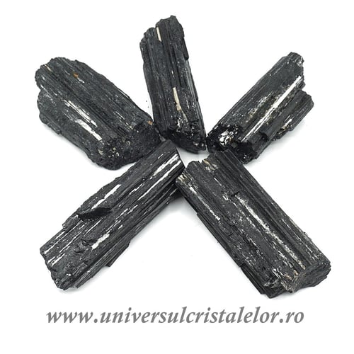 Turmalina neagra bruta