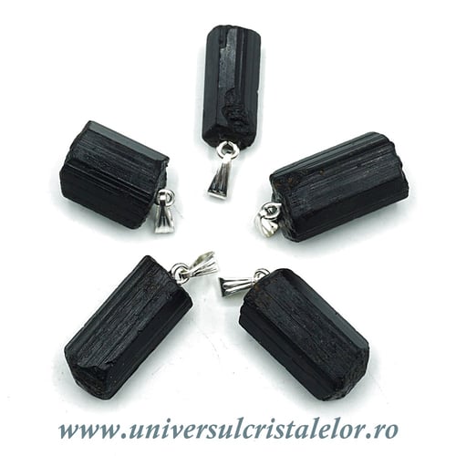 Pandantiv turmalina neagra