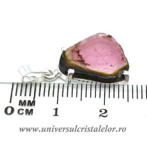 Pandantiv turmalina pepene