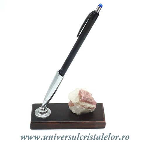 Suport pix cu turmalina roz