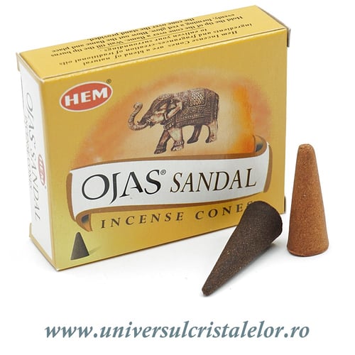 Conuri parfumate ojas sandal