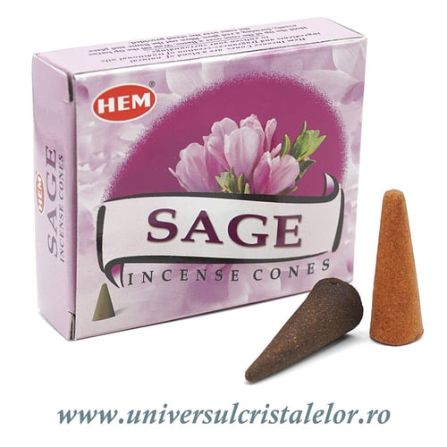 Conuri parfumate salvie