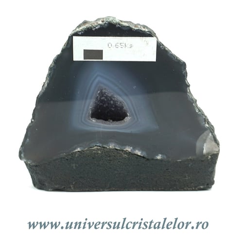 Geoda agat cu ametist