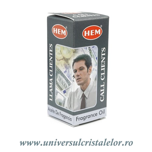 Ulei aromaterapie call clients