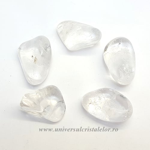 Cristal de stanca piatra rulata