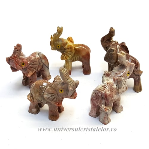 Figurina steatit elefant 