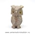 Figurina steatit bufnita 7 cm unicat m3