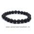 Bratara lava vulcanica rotunda - 8 mm