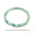 Bratara amazonit rotund - 6 mm