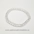 Bratara cristal de stanca rotund - 6 mm