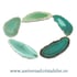 Felie agat verde 