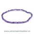Bratara ametist rotund fatetat pe elastic - 3.5 mm