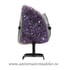 Ametist pe suport de metal mineral unicat m02
