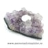 Suport lumanare ametist mineral unicat m02