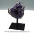 Ametist pe suport de metal mineral unicat m10