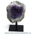 Ametist pe suport de metal mineral unicat m08