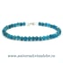 Bratara apatit rotund fatetat - 4,3mm