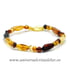 Bratara chihlimbar multicolor m3