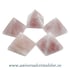Piramida cuart roz - 4 cm