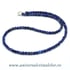Colier lapis lazuli cub fatetat - 4.3 mm
