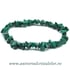 Bratara malachit chips-uri