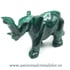 Figurina malachit elefant