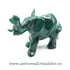 Figurina malachit elefant