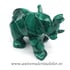 Figurina malachit elefant