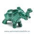 Figurina malachit elefant