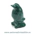 Figurina malachit pinguin