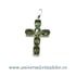 Pandantiv moldavit cruciulita