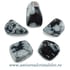 Obsidian fulg de nea piatra rulata m02