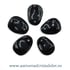 Pandantiv obsidian negru
