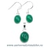 Set onix verde oval