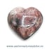 Inima opal roz