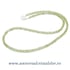 Colier peridot rondea fatetata 3.7 mm