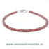 Bratara rodocrozit cub fatetat - 2,5 mm