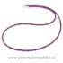 Colier rubin rotund fatetat - 2 mm