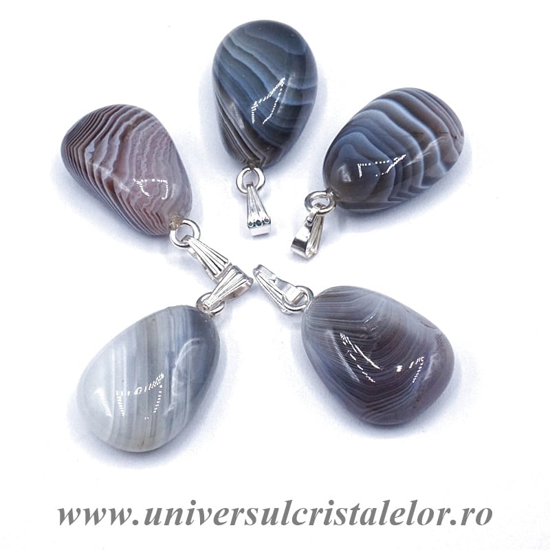 Pandantiv agat Botswana