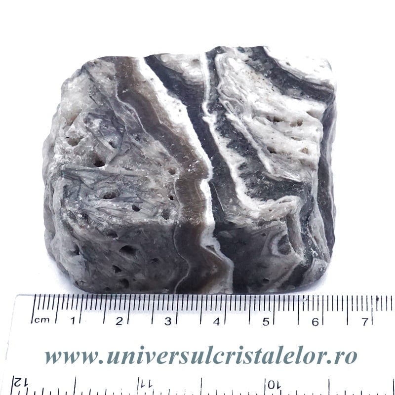 Aragonit zebrat mineral unicat m3