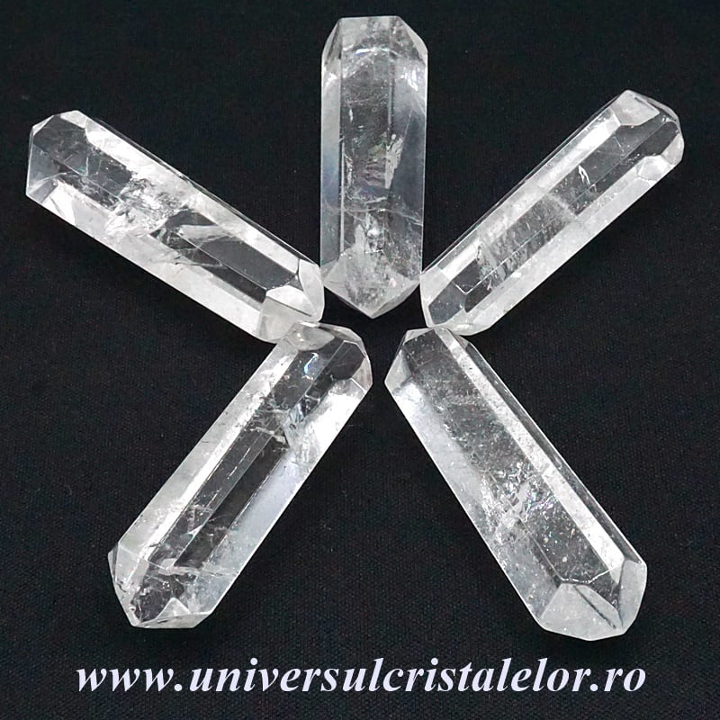 Bagheta Dublu varf cristal de stanca