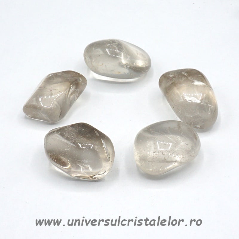 Cuart fumuriu piatra rulata