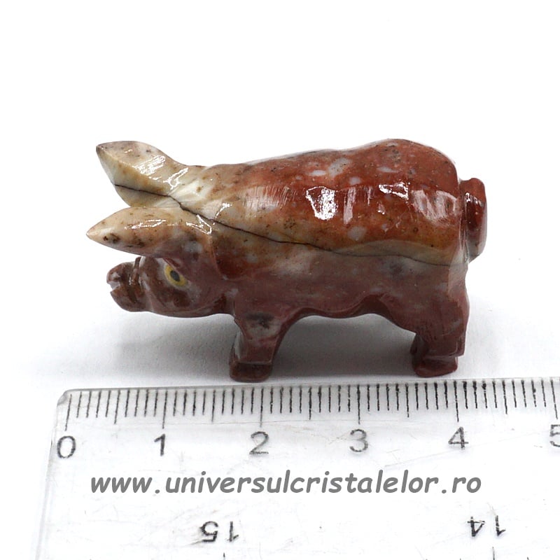 Figurina steatit porc