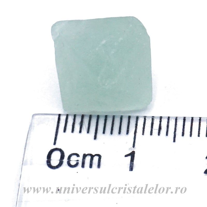 Octaedru fluorina verde