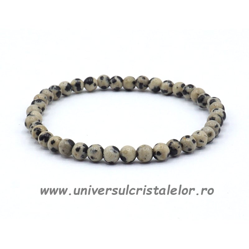 Bratara jasp dalmatian