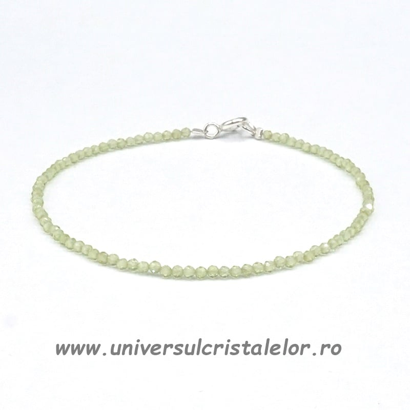 Bratara peridot