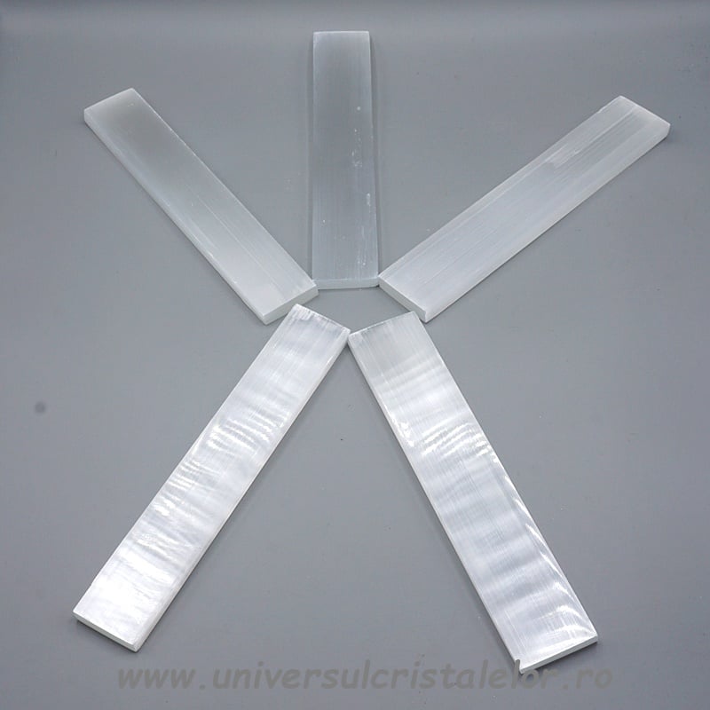 Bagheta Selenit Plata