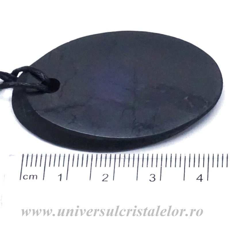 Pandantiv shungit oval