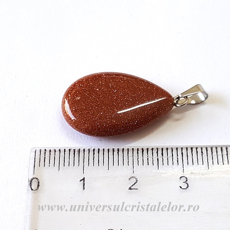 Pandantiv piatra soarelui lacrima